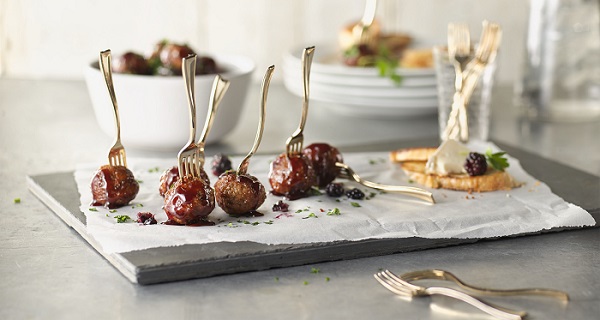 Simek's Blackberry BBQ Meatballs