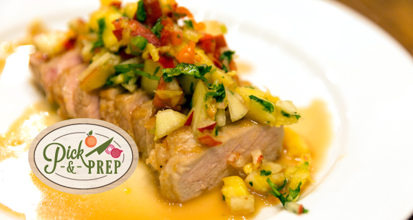 Peach Glazed Pork Chops
