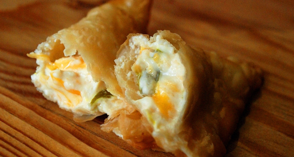 Cheesy Spinach Poppers