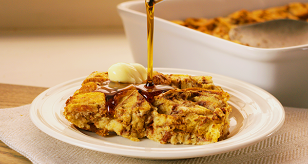 Cinnamon Swirl Baked French Toast