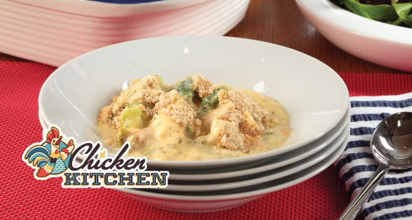 Chicken Kitchen Chicken Cheddar Broccoli Bake