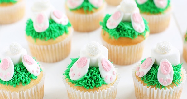Bunny Butt Cupcakes