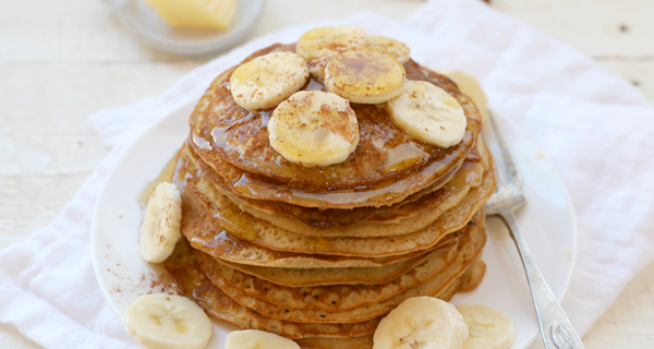 Banana Oat Pancakes