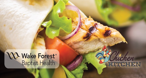 Heart Healthy Pesto Chicken Wrap