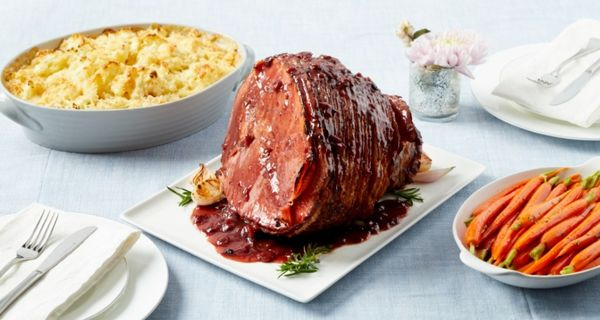 Cherry & Port Glazed Ham
