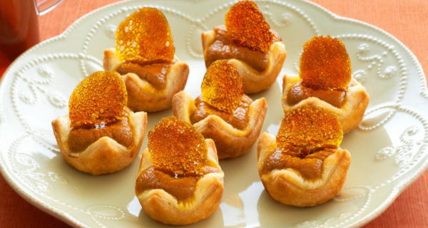 Mini Pumpkin Pie Brulees