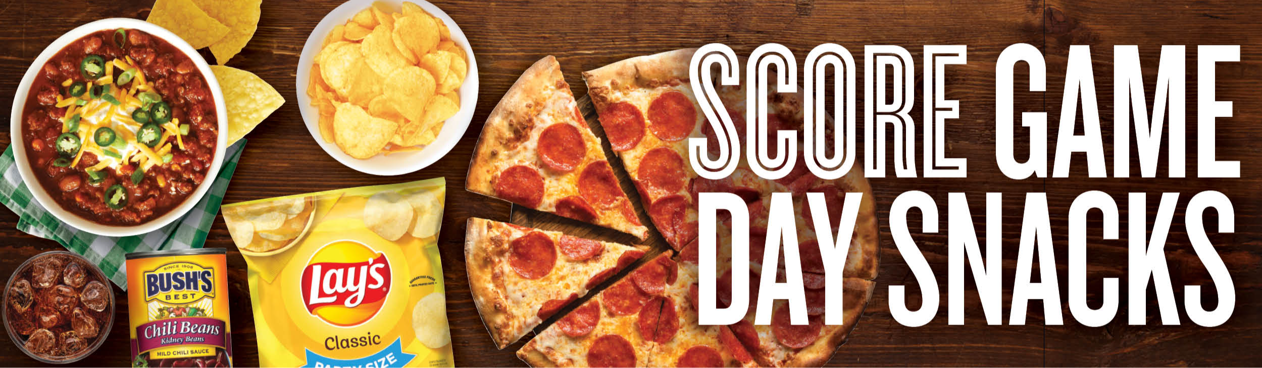 Score Gameday Snacks