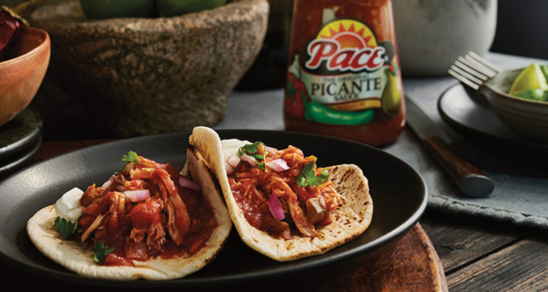 Pace Slow Cooked Chicken Tacos