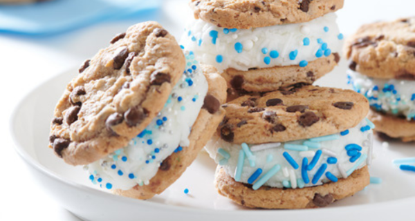 Festive Ice Cream Sandwiches