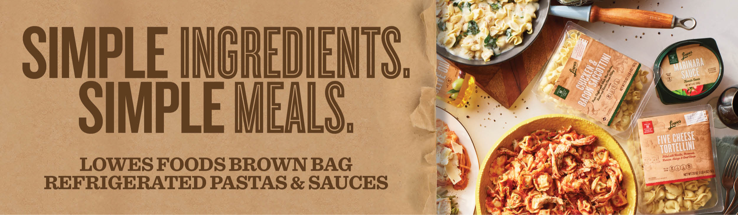 Brown Bag Easy Pasta Dinner