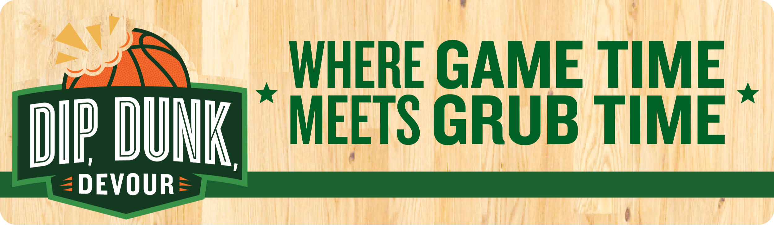 Dip Dunk Devour: Where Game Time Meets Grub Time