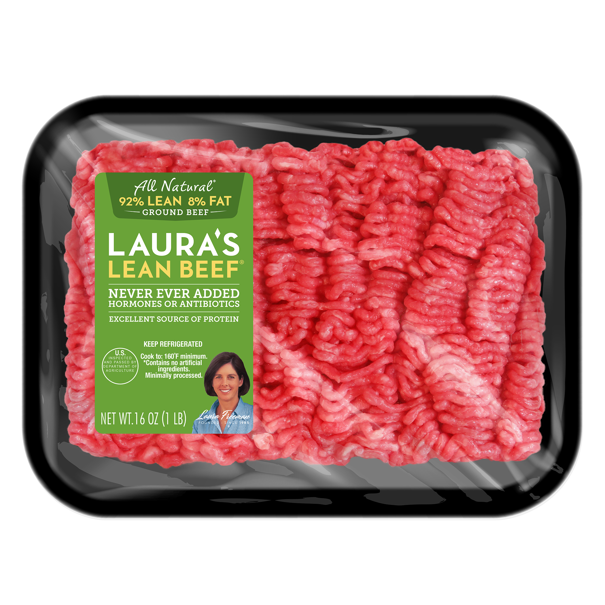 Lauras Lean Ground Beef 92% Lean