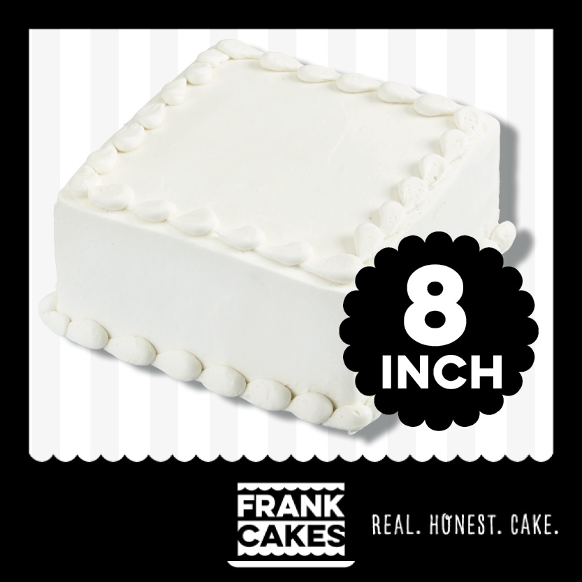 The Cakery 8 Inch Frank Cake