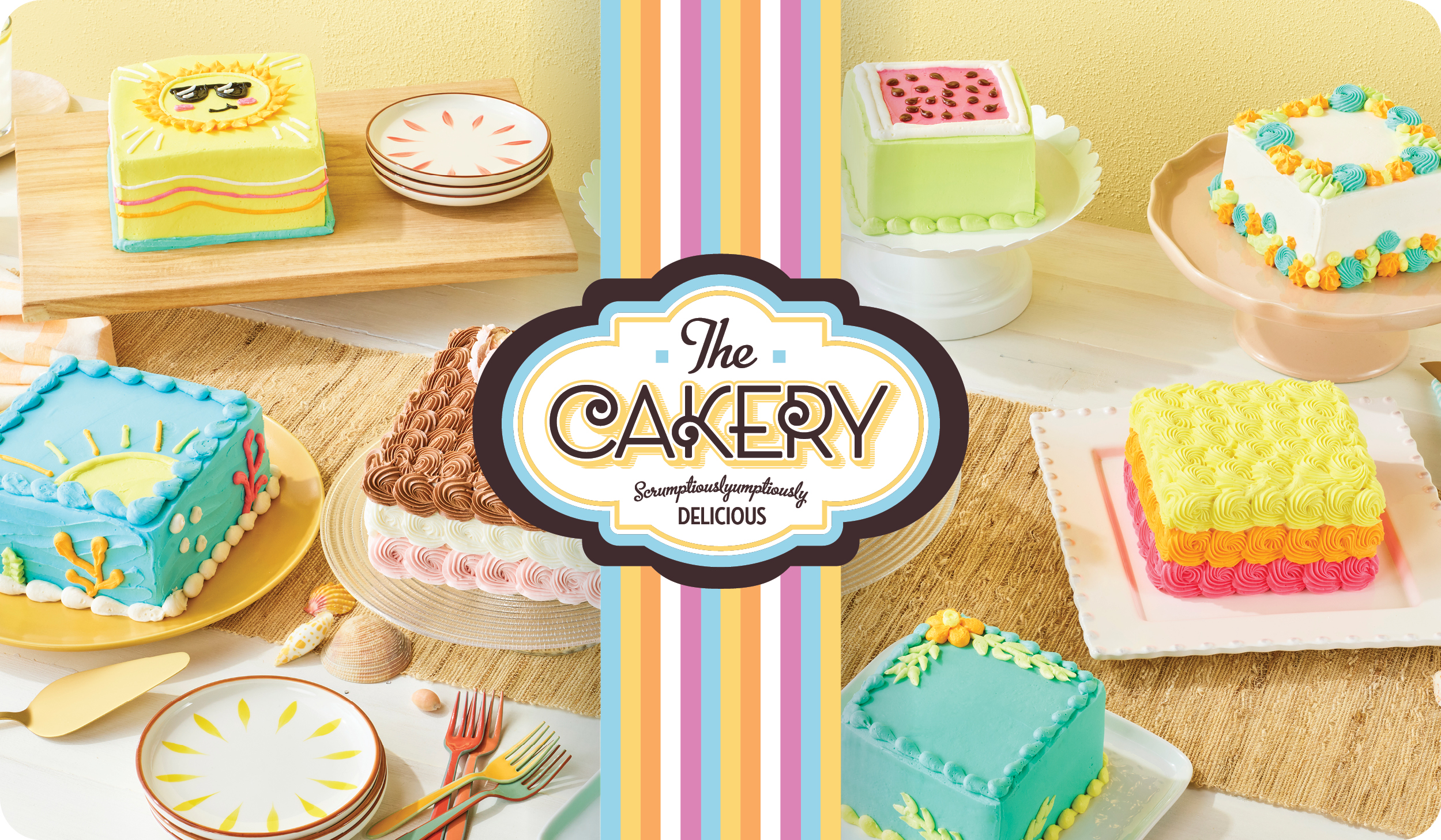 The Cakery Summer Cakes