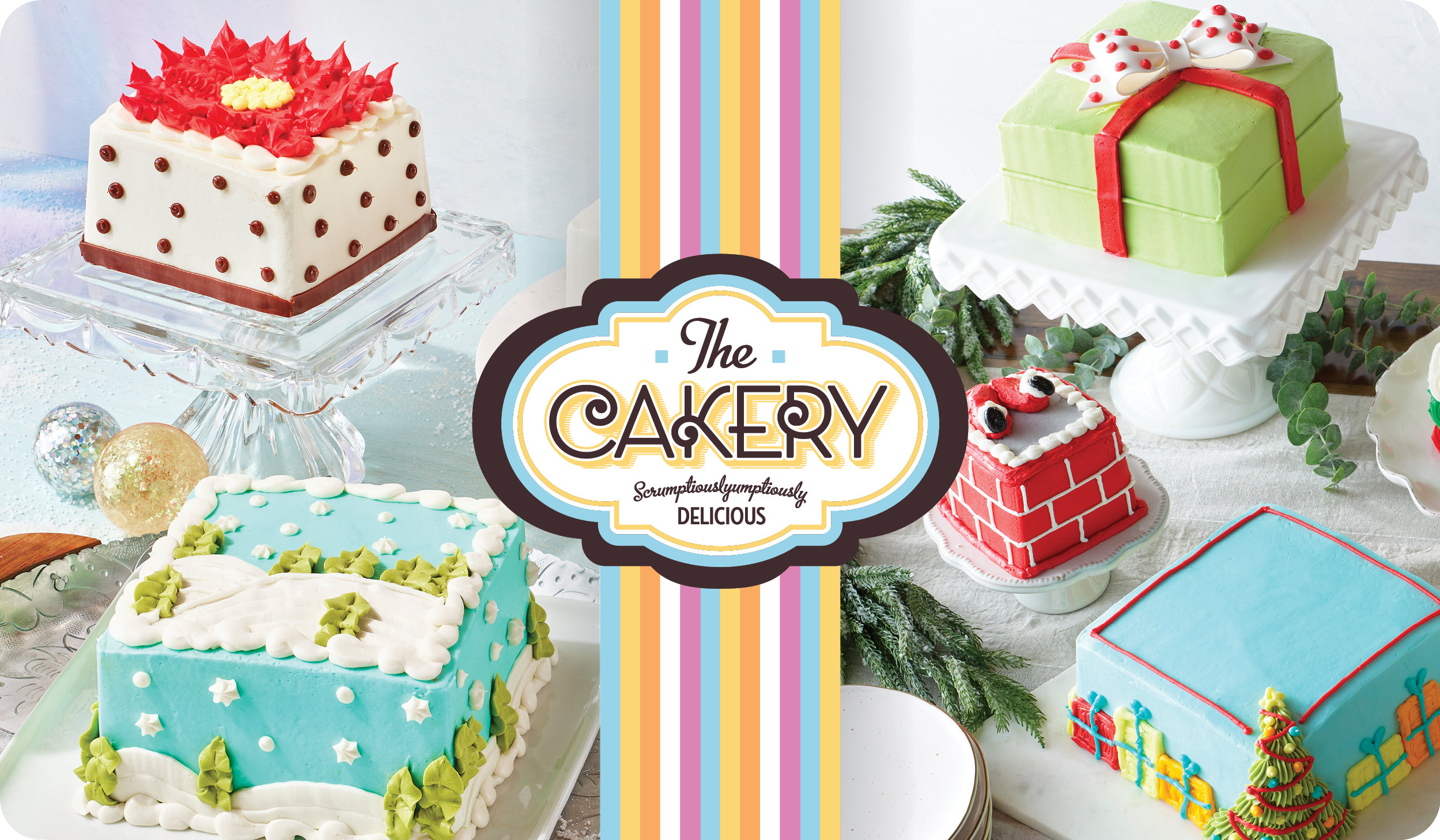 The Cakery Christmas Cakes