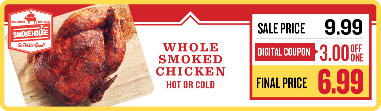 Whole Smoked Chicken