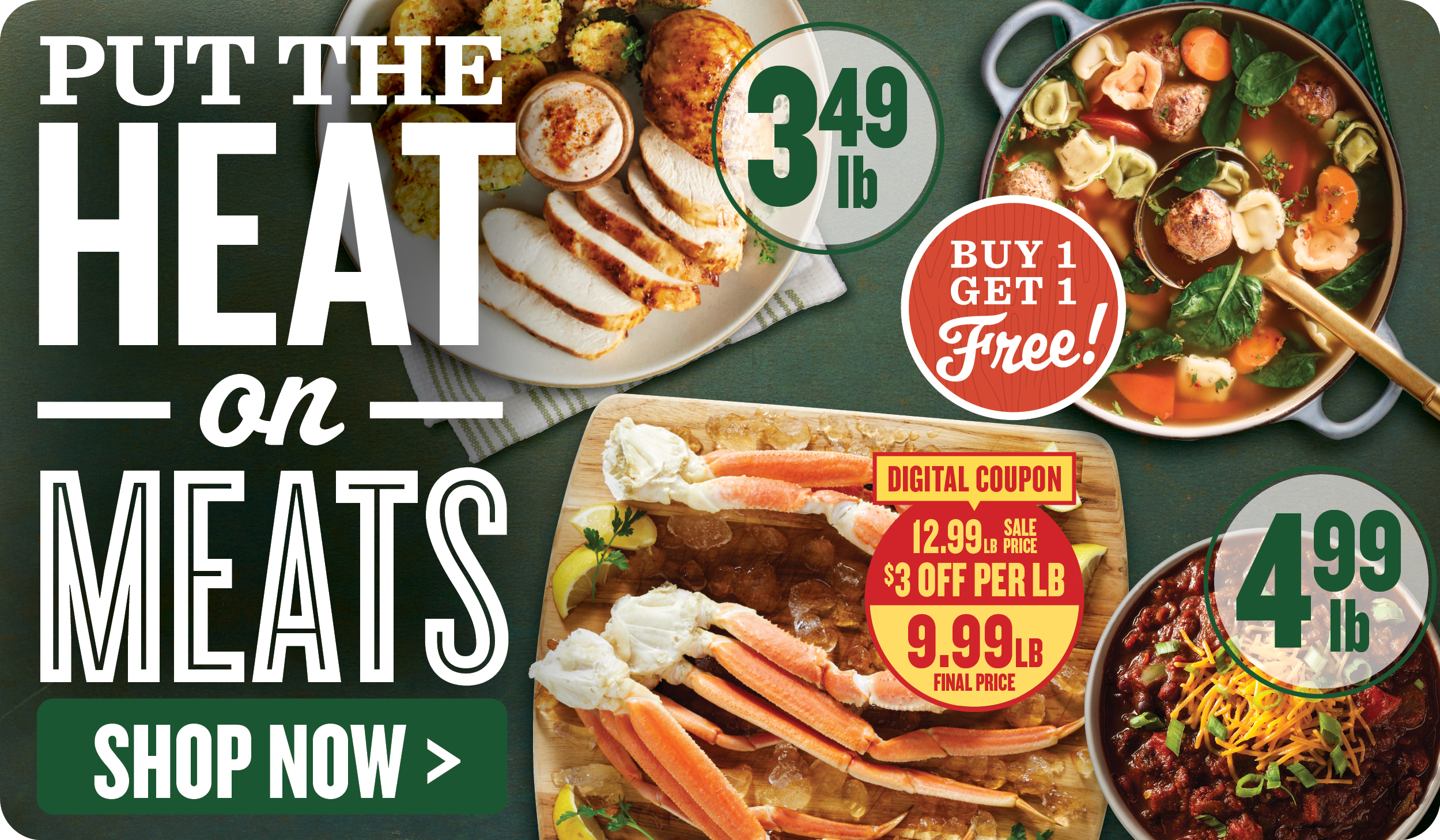 Put The Heat on Meats