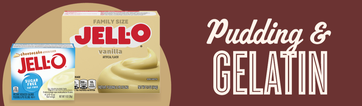 Baking Custom Page  Tile - Pudding & Gelatin