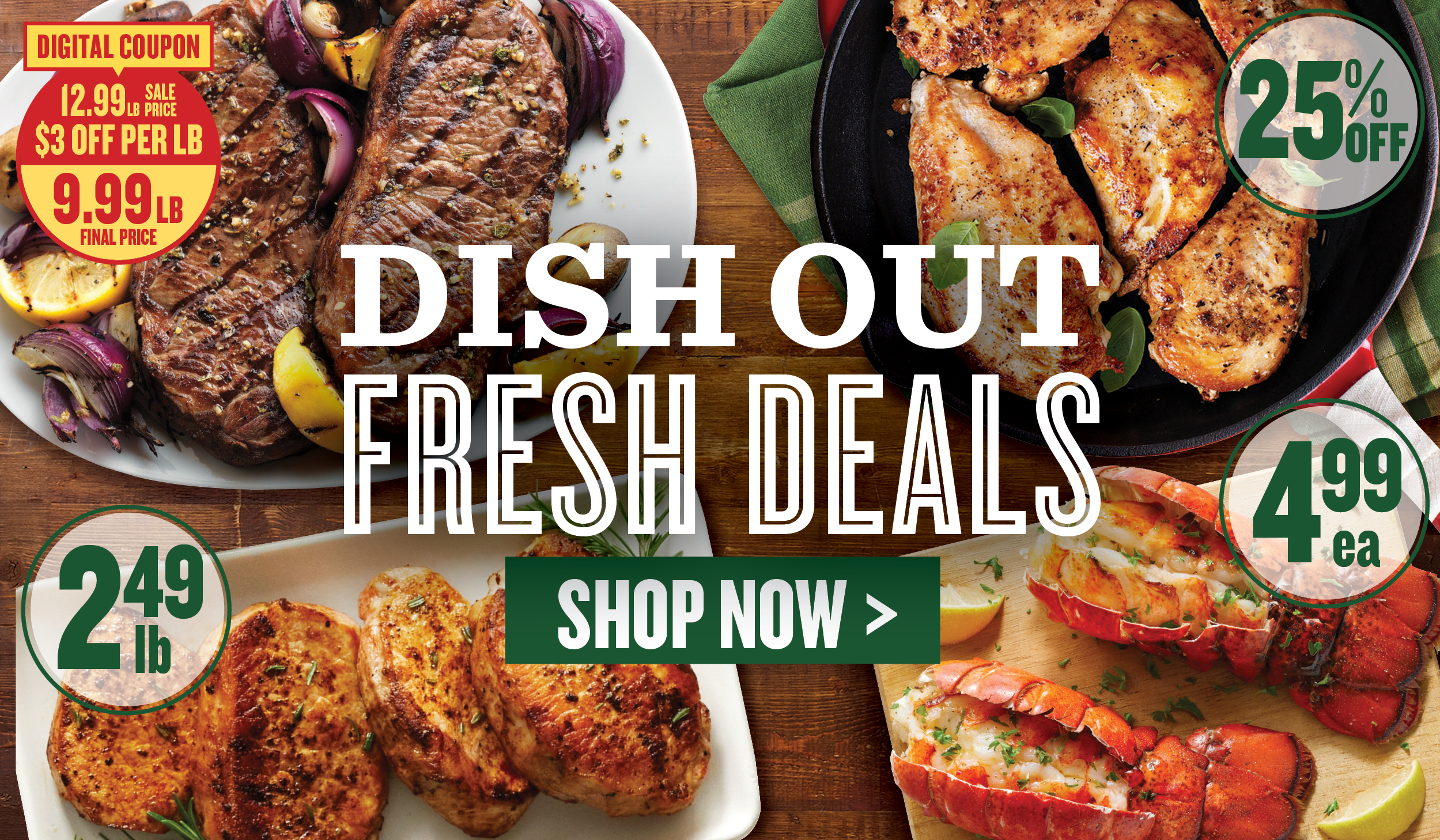 Dish Out Fresh Deals