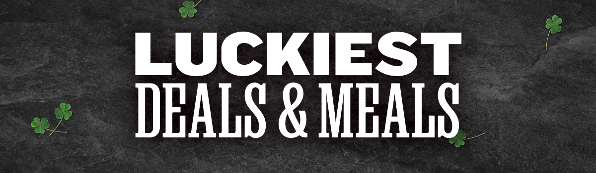 Luckiest Deals & Meals Front Page