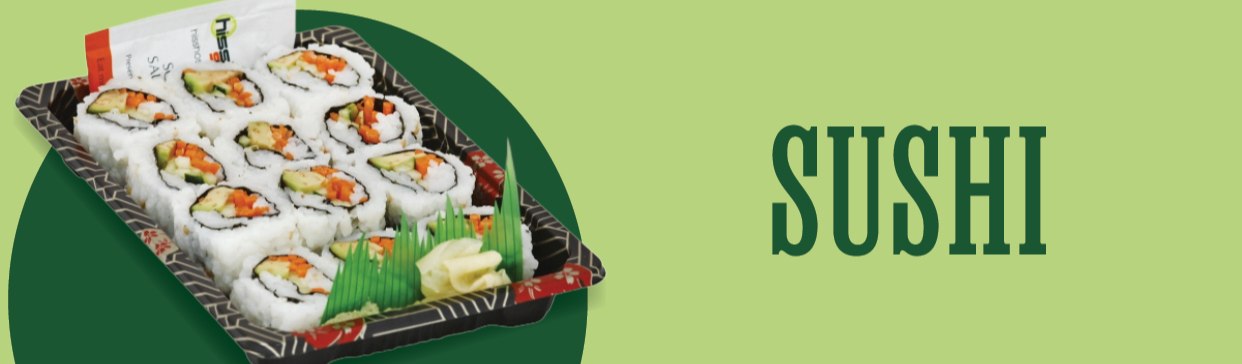 Meal Solutions Light Green - Sushi