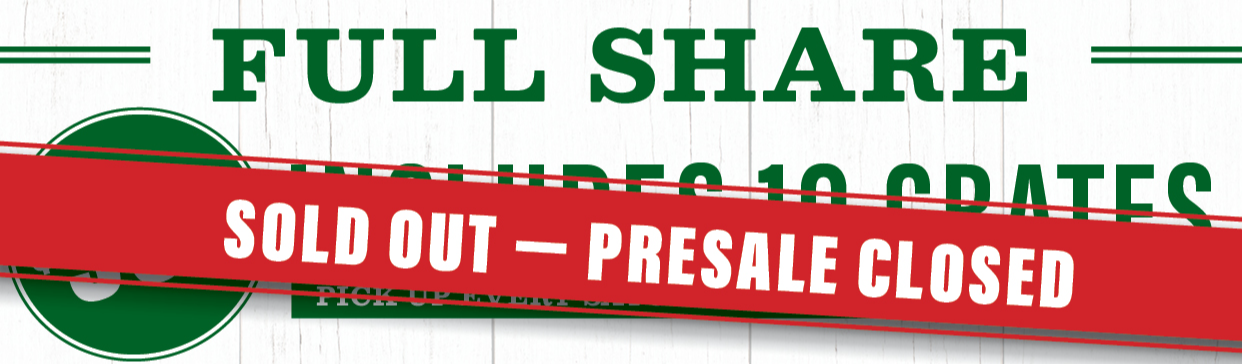 Full Share - Sold Out/Pre-sale closed