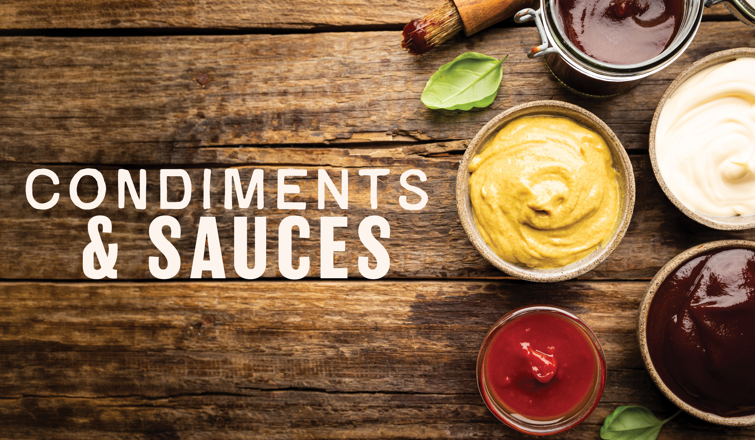 Condiments Custom Page - Spring/Summer Hero