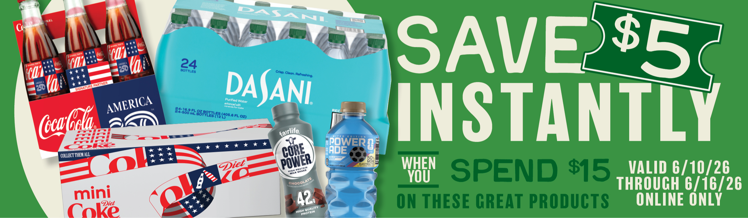 Coca-Cola Instant Savings