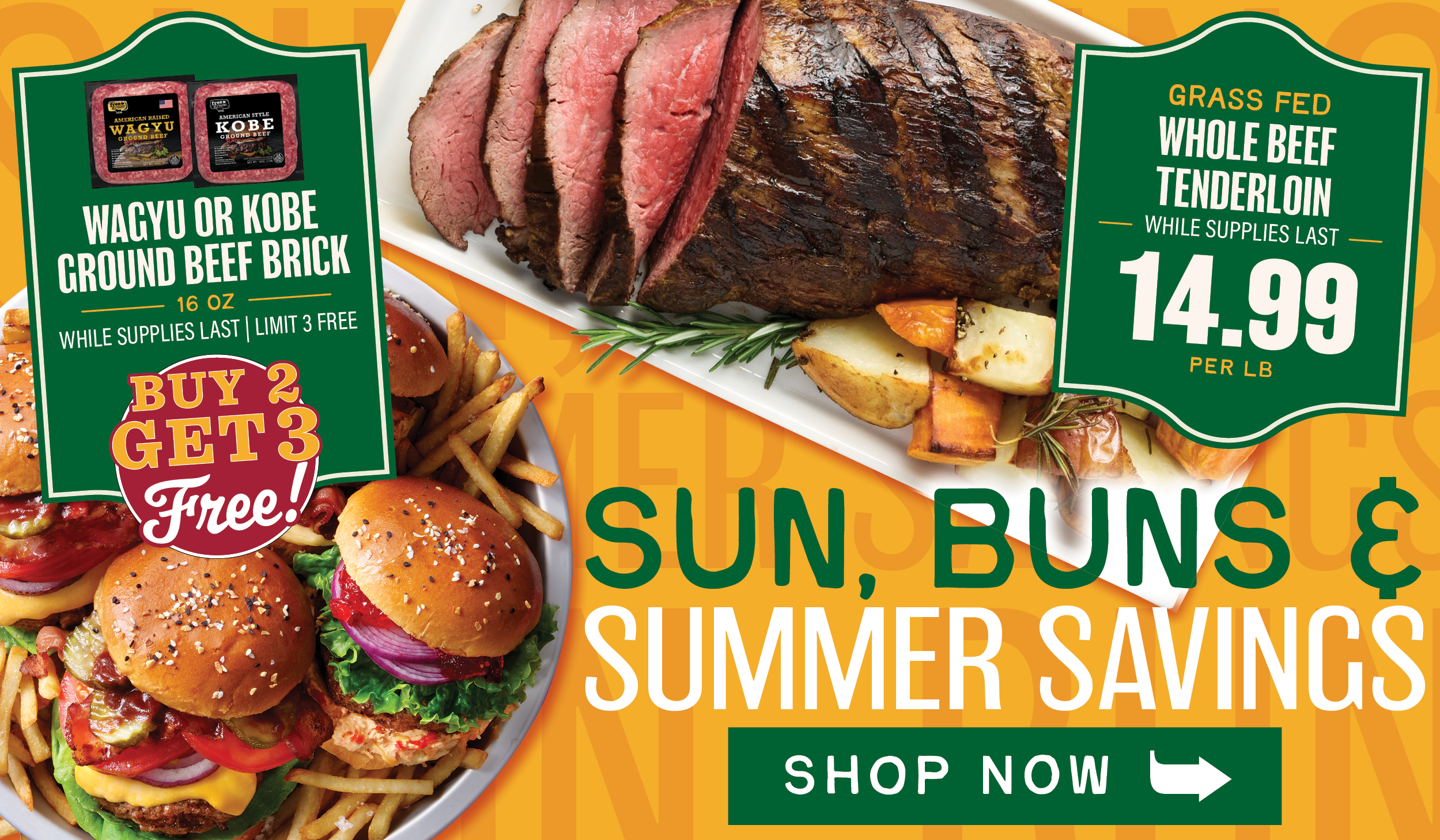 Sun, Buns & Summer Savings
