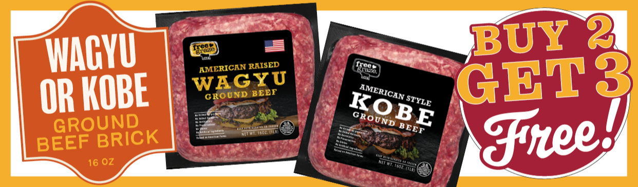 Wagyu or Kobe Ground Beef B2G3