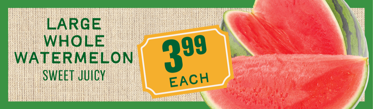 $3.99 Watermelon