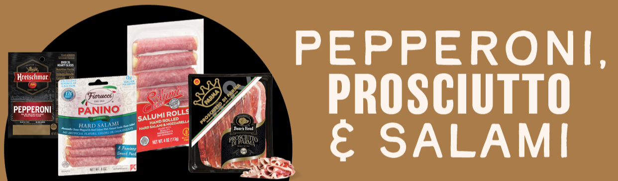 Pepperoni, Prosciutto, & Salami