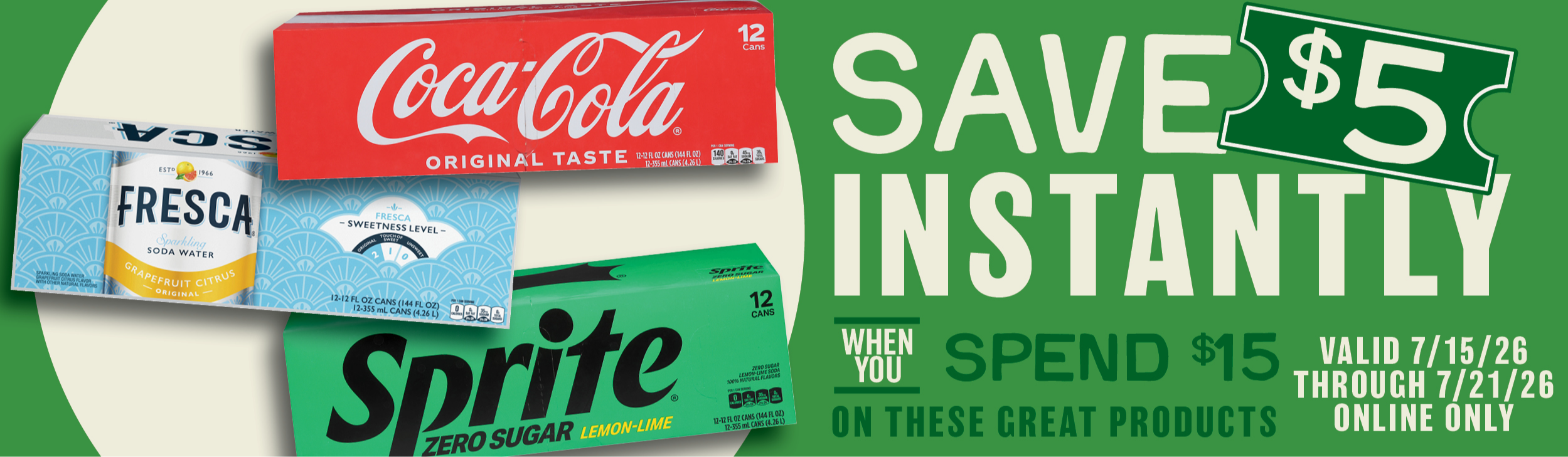 Coca-Cola Instant Savings