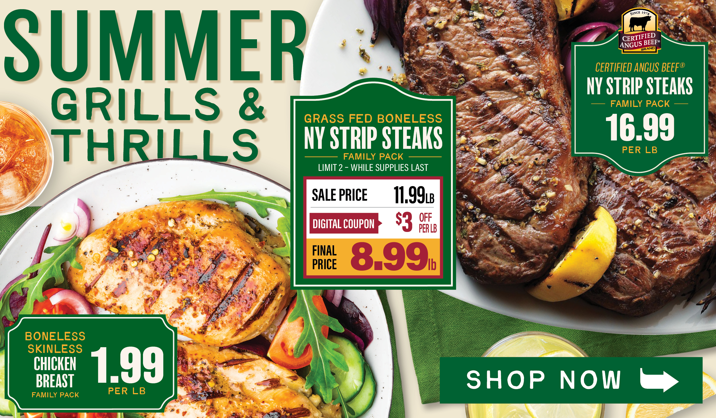Summer Grills & Thrills