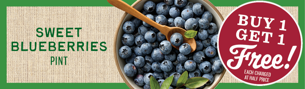 Blueberries BOGO