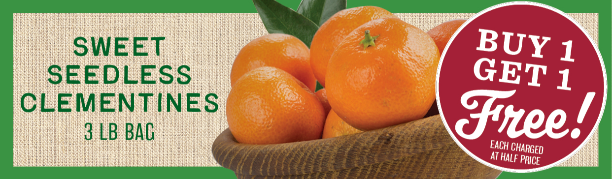 Clementine Oranges BOGO
