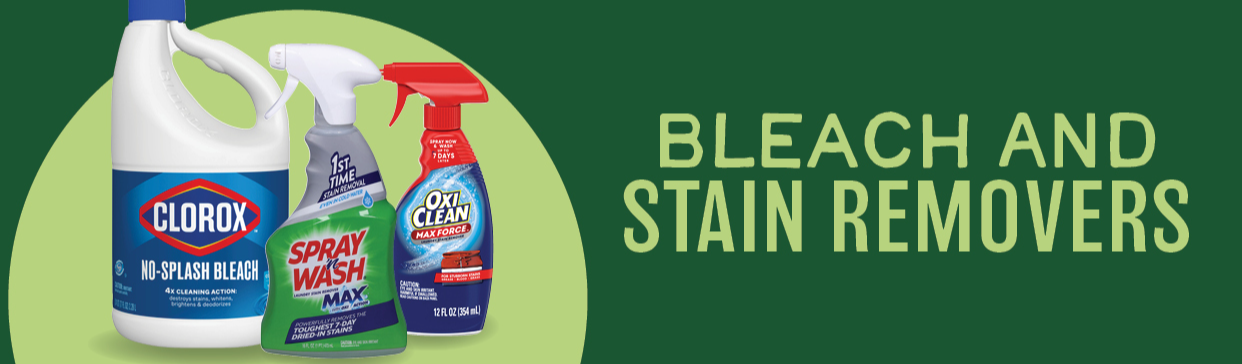 Bleach And Stain Removers