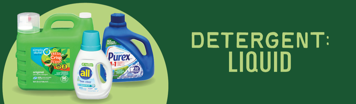 Detergent: Liquid