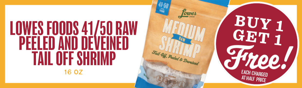 B2G3 Lowes Foods Shrimp