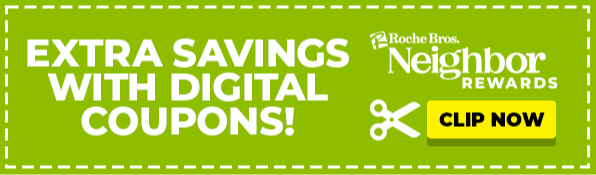 Extra savings with digital coupons! Clip Now!