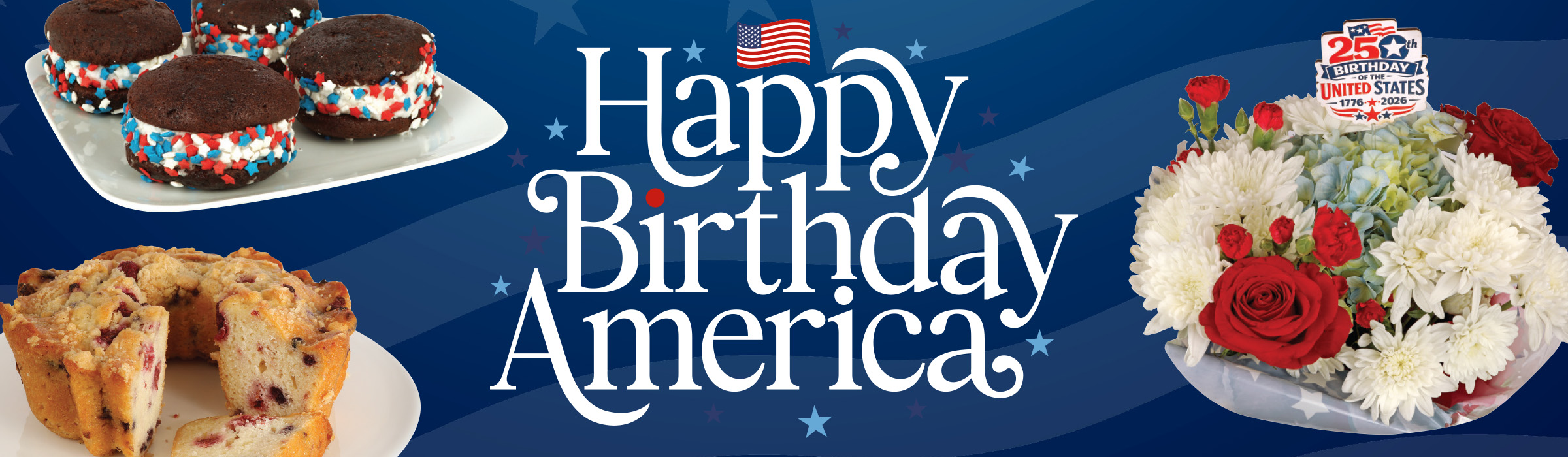 Happy Birthday America! Shop Now