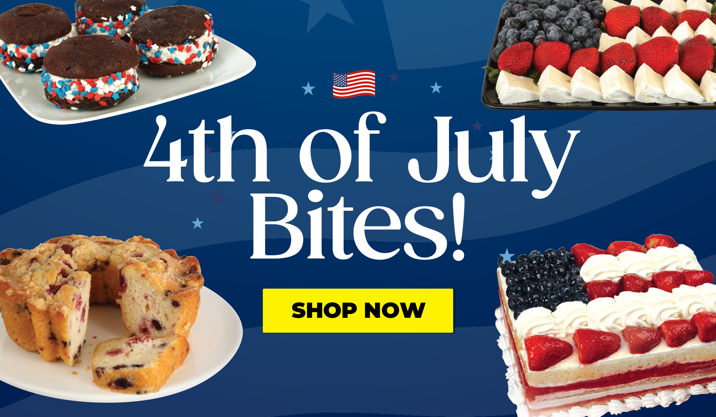 4th of July Bites! Shop now